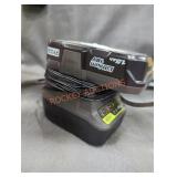 Ryobi 18v 1.5 ah battery and charger