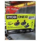 Ryobi 18v lithium high performance starter kit