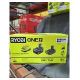 Ryobi 18v lithium starter kit