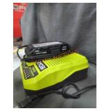 Ryobi 18v 2 ah battery and charger