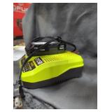 Ryobi 18v 2 ah battery and charger