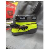 Ryobi 18v 1.5 ah battery and charger