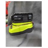 Ryobi 18v 4 ah battery and charger