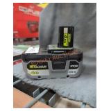 Ryobi 18v 4 ah battery