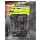 Ryobi 18v 4 ah lithium batteries