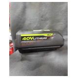 Ryobi 40v 4 ah battery