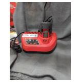 Milwaukee M12 2.5 ah battery and charger