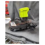 Ryobi 18v 2 ah battery and charger