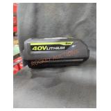 Ryobi 40v 4 ah battery