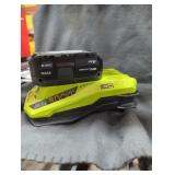 Ryobi 18v 4 ah battery and charger