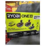 Ryobi 18v lithium high performance starter kit