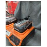Ridgid 18v 2 ah batteries and charger