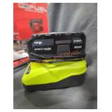 Ryobi 18v 4 ah battery and charger
