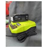 Ryobi 18v 4 ah battery and charger