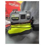 Ryobi 18v 6 ah battery and charger
