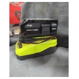 Ryobi 18v 4 ah battery and charger