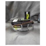 Ryobi 18v 4 ah battery