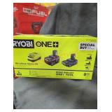 Ryobi 18v lithium starter kit