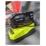 Ryobi 18v 4 ah battery and charger