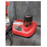 Milwaukee M12 battery and charger