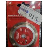 Milwaukee 3" Diamond Tile Blade