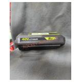Ryobi 40v 2 ah battery