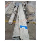 Large Floral Area Rug, Size Unknown