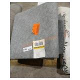 Round Grey Area Rug (unknown size)