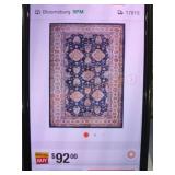 Fulton Navy 8 ft. x 10 ft. Persian Vintage