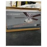 1 GLASS SHADE MISSING Sold As Is Where Is. No