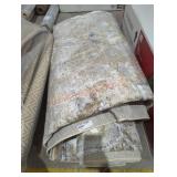 Multi-Color Beige Large Area Rug, Size Unknown