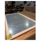 1 55" x 30" large led lighted mirror