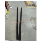 2- 82" Metal Posts