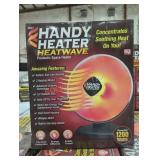 Handy Heater heatwave parabolic space heater