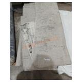 Large Beige/Blue Area Rug (size unknown)