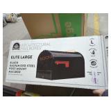 Architectural Elite Large Post Mount Mailbox