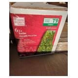 6.5ft Festive Pine Pre-Lit Tree