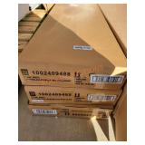 (3) 2.5" Cordless Faux Wood Blinds