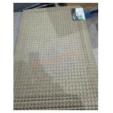 1 brown 24" x 36" rug