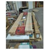 Skid Assorted Hardwood Flooring, Assorted Door