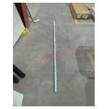 Everbilt 84 in. L White Steel Heavy Duty Vertical