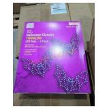 1 12" Halloween classics twinkling led bats 3 pk