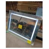 1 32" x 24" lighted mirror