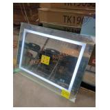 1 32" x 24" lighted mirror
