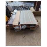 Assorted Vinyl Plank Flooring and Some Tiles