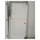 Pre-Hung 1 Panel Left Hand 32x80 Door