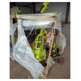 Skid Assorted Small Ryobi and Homelite Tools