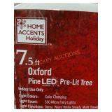 7.5 Oxford Pine Pre-Lit Tree