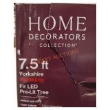 7.5 Yorkshire Twinkling Fir Pre-Lit Tree
