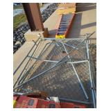 Metal Gate Panels, Has Damage